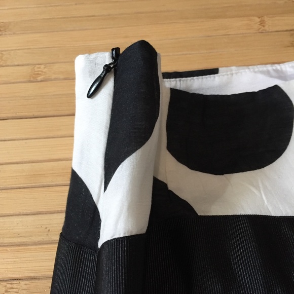 Zara basic silk blend A line polka dots - Picture 4 of 6